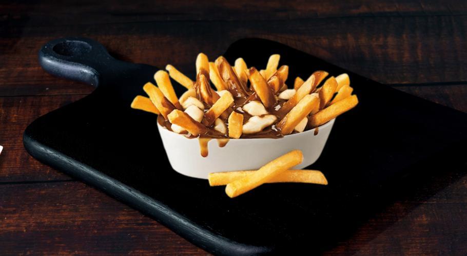 Halal Poutine and Donair Poutine at Canadian Pizza Unlimited Edmonton